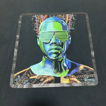 KANYE WEST GLOW IN THE DARK TOUR 셔츠 XL