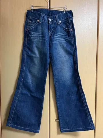 Levi's 리바이스 로우라이즈 플레어 데님 27인치