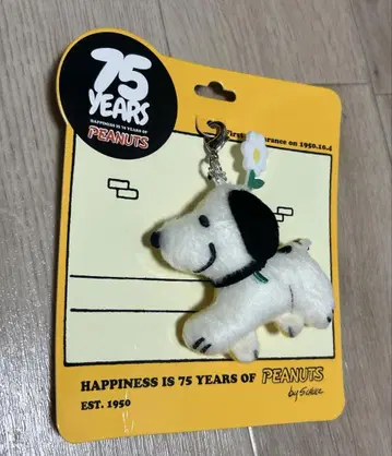 [ 새상품 ] 스누피 75주년 마스코트 참