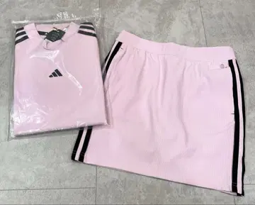 택 포함 새상품 adidas 골프 셋업 쓰리 스트라이프 스트레치