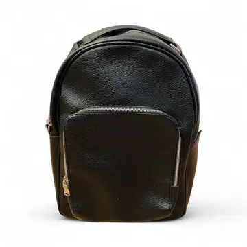 블랙 가죽 백팩 ZARA
