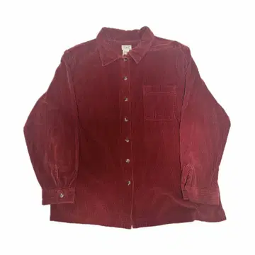 90s L.L.BEAN 엘엘빈 코듀로이 셔츠 레드 XL
