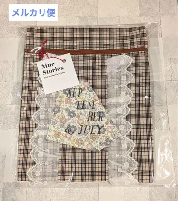 [ 미사용 새상품 ] 구월과 칠월의 자매 나인 스토리 북 파우치