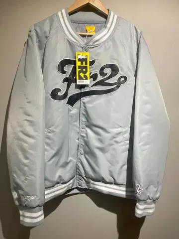 FR2 Satin Jacket 바시티 자켓 L