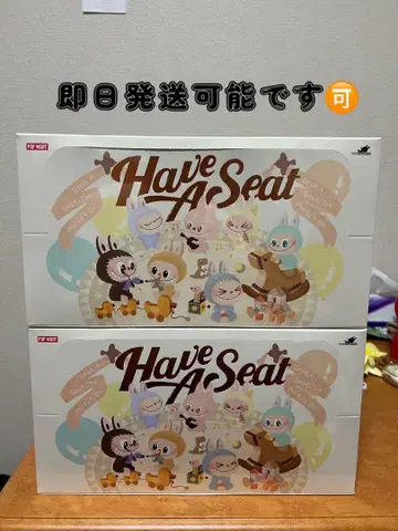POP MART Have A Seat 봉제 인형 2세트