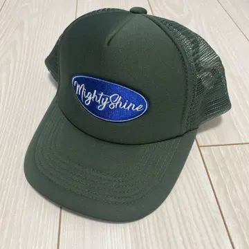 Mighty Shine 로고 메쉬 캡