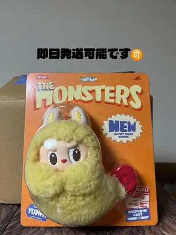 POP MART THE MONSTERS 봉제 인형형 스마트폰 케이스