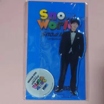 SnowMan 와타나베 쇼타 SnowWorld 아크릴 스탠드