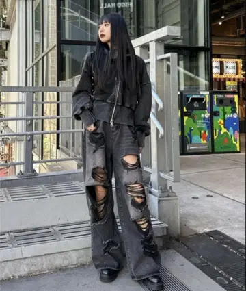 KSG 크러쉬 데미지 스트릿 데님