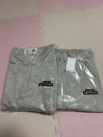 플러피 브라더스 하프 지퍼 트레이닝복 x 스웨트 팬츠