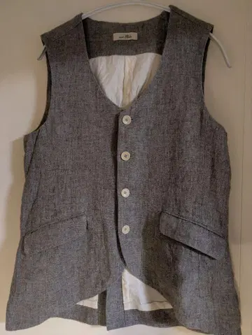 nest Robe 그레이 베스트 린넨100%