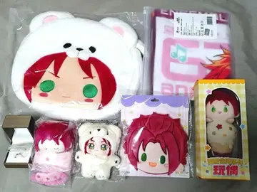 앙스타 마오 화이트 곰 백 이츠누이 세트