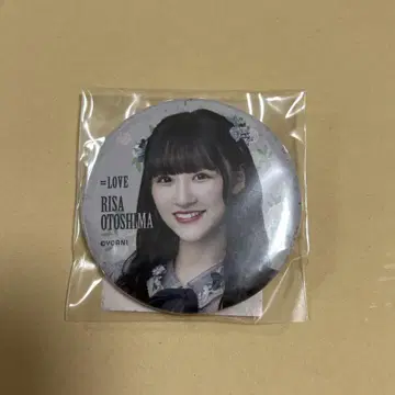 미사용 새상품 오토시마 리사 아노코 컴플렉스 캔뱃지