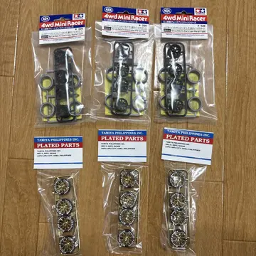 Tamiya 4wd MiniRacer 타이어 휠 세트