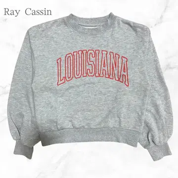 Ray Cassin 퍼프 슬리브 트레이닝복 아카이브 여성용 그레이