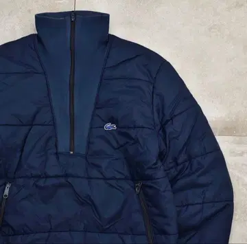 70s LACOSTE 라코스테 하프 지퍼 나일론 자켓 빈티지