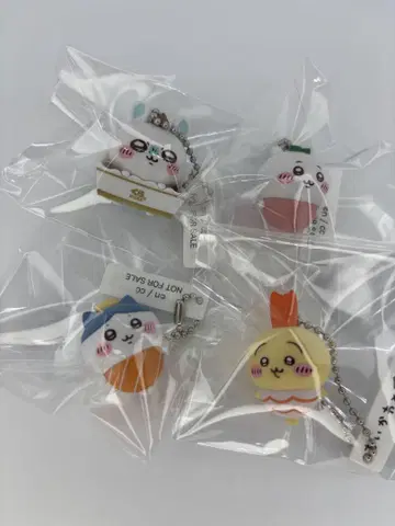 당일 발송 컴플리트 치이카와 (먼작귀) 쿠라스시 비쿠라폰 키링 세트 4개
