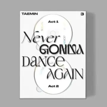태민 NEVER GONNA DANCE AGAIN CD