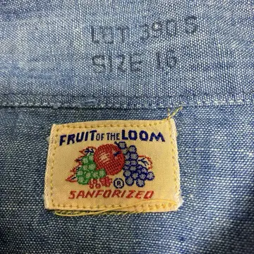 FRUIT of THE LOOM 빈티지 셔츠