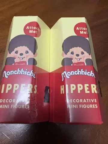 HIPPERS Monchhichi 히퍼스 몽치치 2개 미개봉 새상품