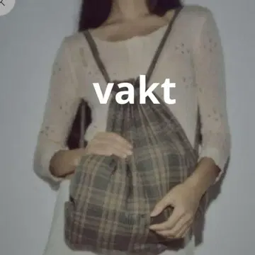 vakt. knapsack BEIGE x GREEN 바크토