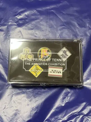 테니스의 왕자님 전시회 캔 쓰러뜨리기 게임 핀 배지