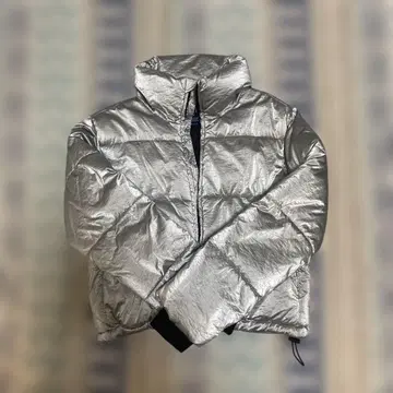 GAP 실버 다운 자켓 S
