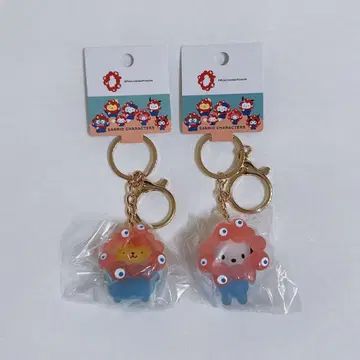 미야쿠미야쿠 산리오 클리어 키링 세트