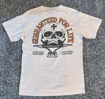 INDEPENDENT T셔츠 스컬 NHS L 사이즈 화이트 used