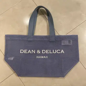 하와이 DEAN & DELUCA 메쉬 블루 토트 [리츠칼튼 한정판]