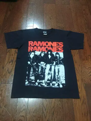RAMONES T셔츠 M 블랙