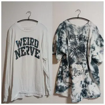 WEIRD nerve T셔츠 세트 fact SHADOWS