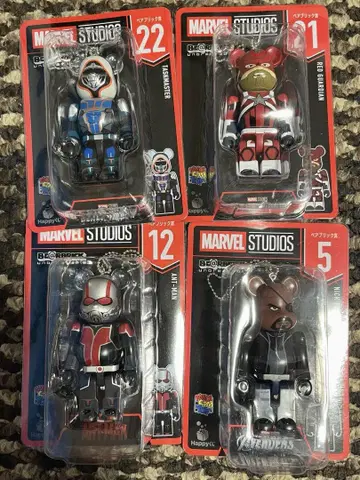 MARVEL STUDIOS 베어브릭 4체 세트