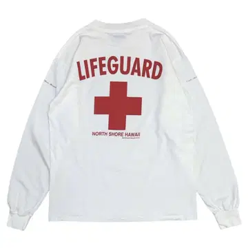 90s 빈티지 롱 T LIFEGUARD Hawaii