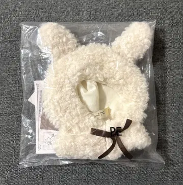 오켄토사마 착용 토끼 판초 봉제 인형 애니멀 봉제 인형 판초