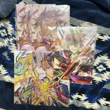 D.Gray-man B5 클리어 파일 5종 세트 라비 링크 로드 네아