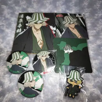 BLEACH 우라하라 키스케 캔뱃지 색지 코스터