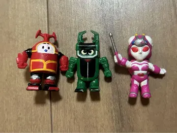 비로보 카브탁 피규어 인형 미니 피규어 3체 세트