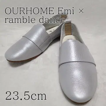 OURHOME Emi x ramble dance 실버 23.5cm