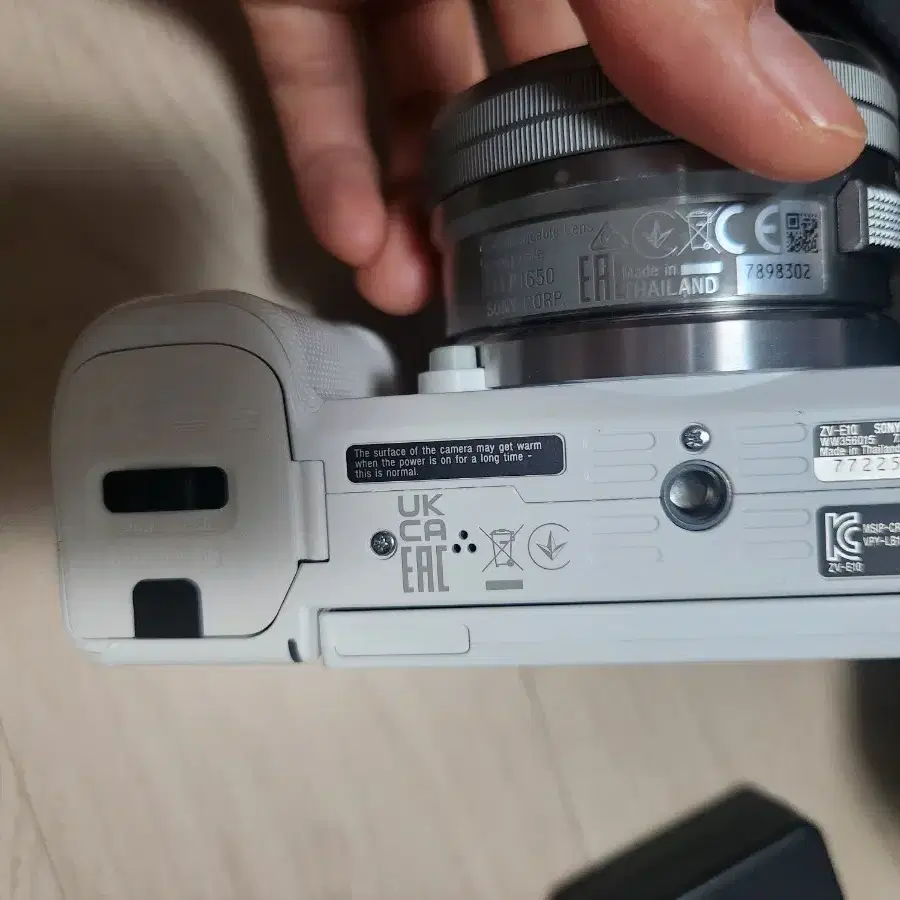 소니 zve10 화이트