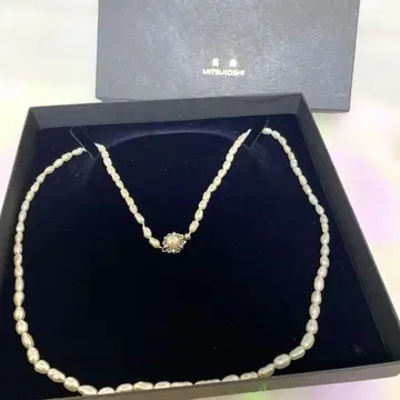 미쓰코시 MITSUKOSHI 펄 목걸이