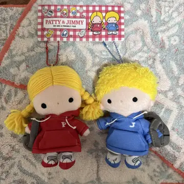 산리오 패티&지미 두 사람의 LOOKBOOK 디자인 시리즈 마스코트