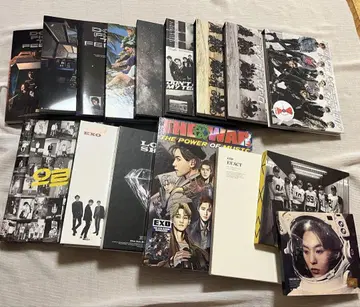 EXO CD 앨범 15장 묶음 판매