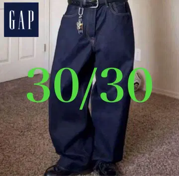 GAP 슈퍼 배기 데님 30W30L 다크 린스 인기 완판