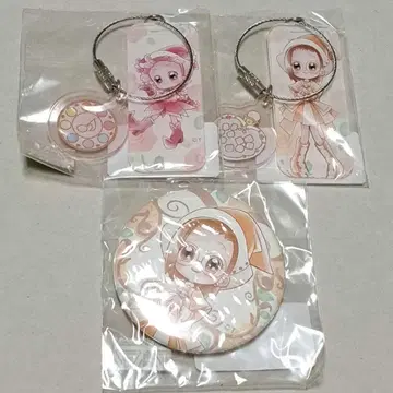 오쟈마녀 도레미 도레미 하즈키 캔뱃지 C상 E상 키링 복권
