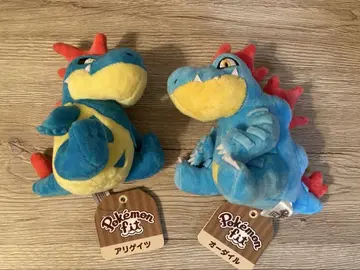 Pokemonfit 포켓몬 봉제 인형 앨리게이터 오다일 [ 구형 택 ]
