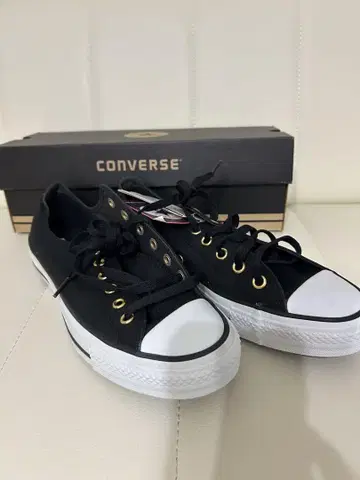 [ 미사용 새상품 ] 컨버스 올스타 26.5 GOLD MARK OX