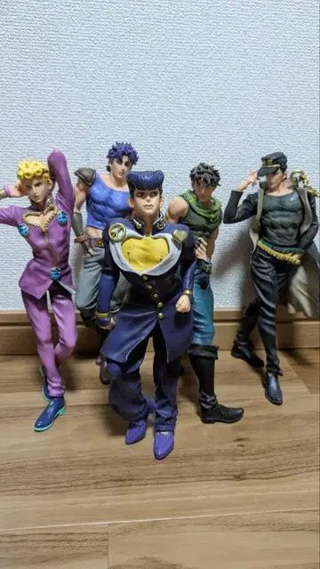 죠죠의 기묘한 모험 피규어 제일복권 jojo'assemble