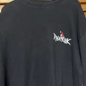 PHARANK 블랙 T셔츠 S