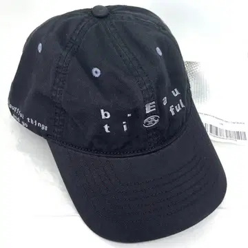 SanSanGear x b.Eautiful 한정판 캡 블랙